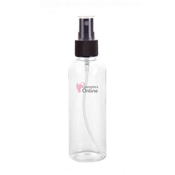 Recipient din plastic cu pulverizator 100ml R036 pentru solutii lichide, usor zgariat